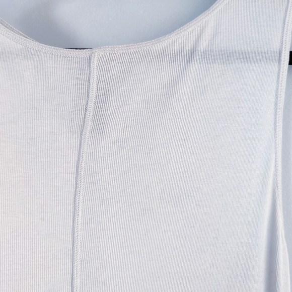 Peachoo + Krejberg sleeveless seamed tunic dress with raw hems - Picture 3 of 11